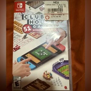 Nintendo Switch Clubhouse Games - Vibrant Blue and Red